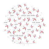 3 meters left! - Love Birds in White - Sending Love Collection - Riley Blake Designs