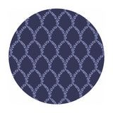Re-stock! - Laurel Cotton in Navy - Strawberry Fields by Rifle Paper Co. - Cotton + Steel Fabrics