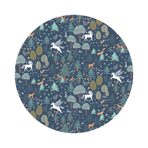 .5 meters left! - Magical Forest in Storm - Make a Little Magic Collection - Dear Stella Fabrics