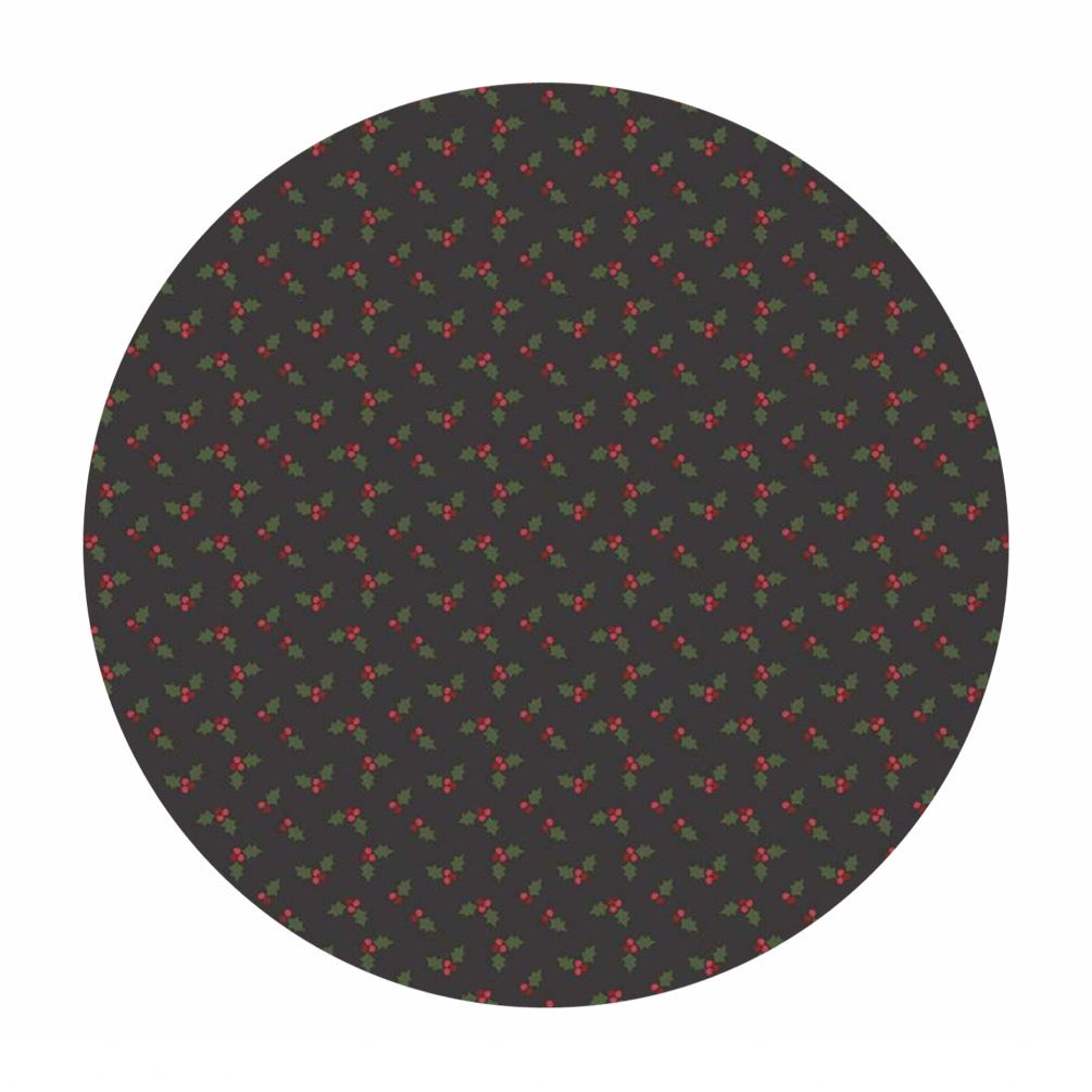 Holly in Charcoal - Holly Holiday Collection - Riley Blake Designs