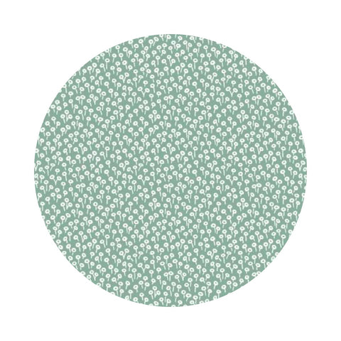 Tapestry Dot in Green Cotton - Basics by Rifle Paper Co. - Cotton + Steel Fabrics