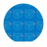 Farm Pockets in Blue - Down on the Farm Collection - Riley Blake Designs