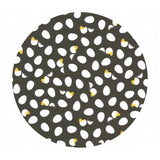 3.5 meters left! - Here Chicky in Gray - On the Farm Collection - Moda Fabrics