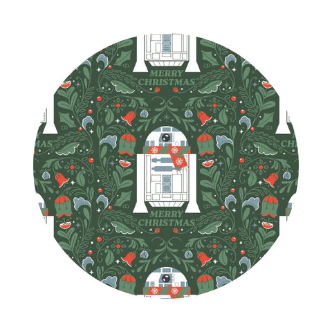 2.5 meters left! - Xmas R2-D2 - Character Winter Holiday 2 Collection - Camelot Fabrics