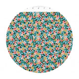 Rosa in Chambray Metallic - Garden Party by Rifle Paper Co. - Cotton + Steel Fabrics