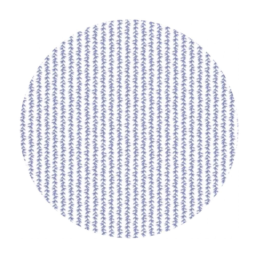 1 meter left! - Laurel Stripe Cotton in Periwinkle - Strawberry Fields by Rifle Paper Co. - Cotton + Steel Fabrics