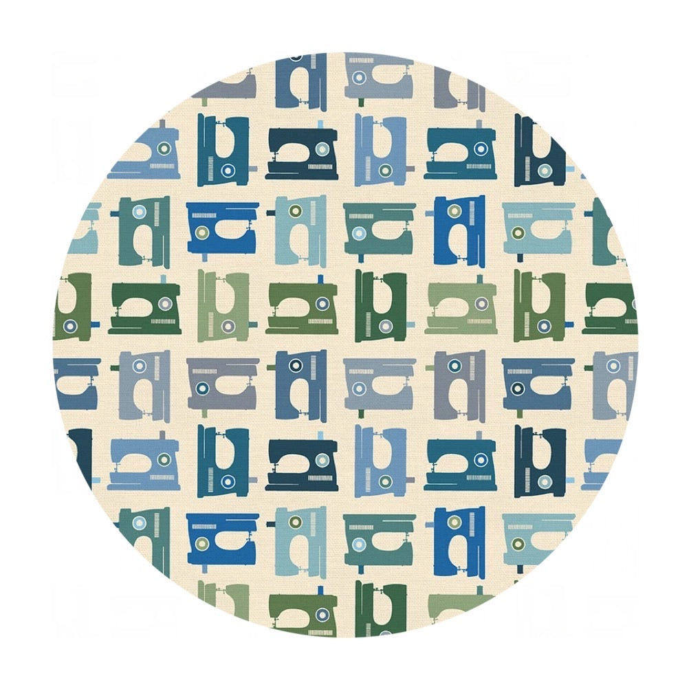 2 meters left! - Cool Sewing Machines - Sewing Mood Collection - Paintbrush Studio Fabrics