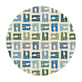 2 meters left! - Cool Sewing Machines - Sewing Mood Collection - Paintbrush Studio Fabrics