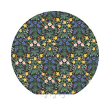 2.5 meters left! - Lottie in Black - Bramble by Rifle Paper Co. - Cotton + Steel Fabrics