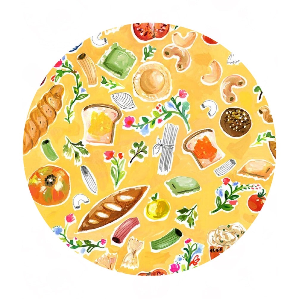 Carb Heaven - Chef's Table Collection - Dear Stella Fabrics