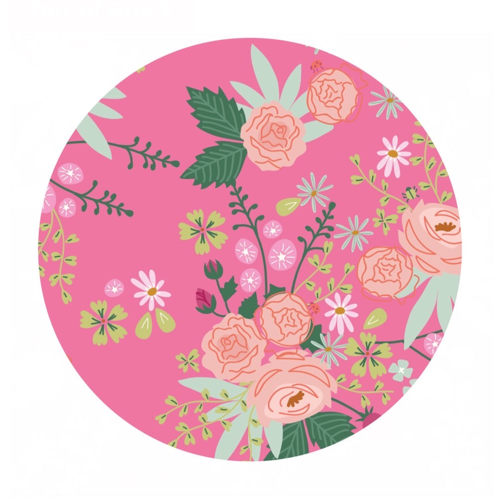 .5 meters left! - Main in Hot Pink - New Dawn Collection - Riley Blake Designs