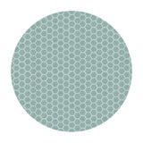 Re-stock! - Honeycomb on Duck Egg - Queen Bee Collection - Lewis & Irene Fabrics