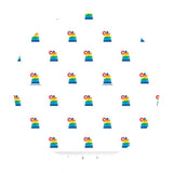 3.5 meters left! - Rock-a-Stack in White - Fisher-Price Collection - Riley Blake Designs