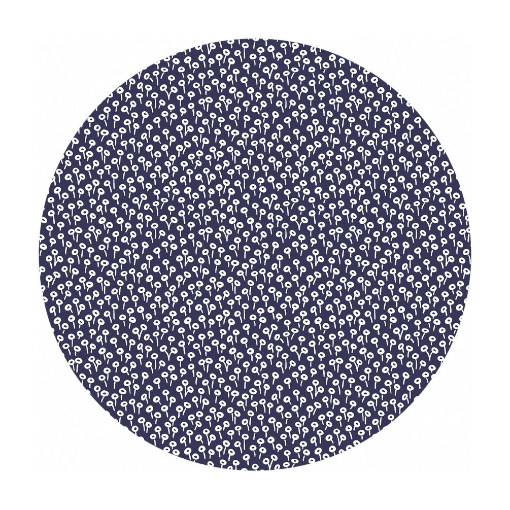 Re-stock! - Tapestry Dot in Navy Cotton - Basics by Rifle Paper Co. - Cotton + Steel Fabrics