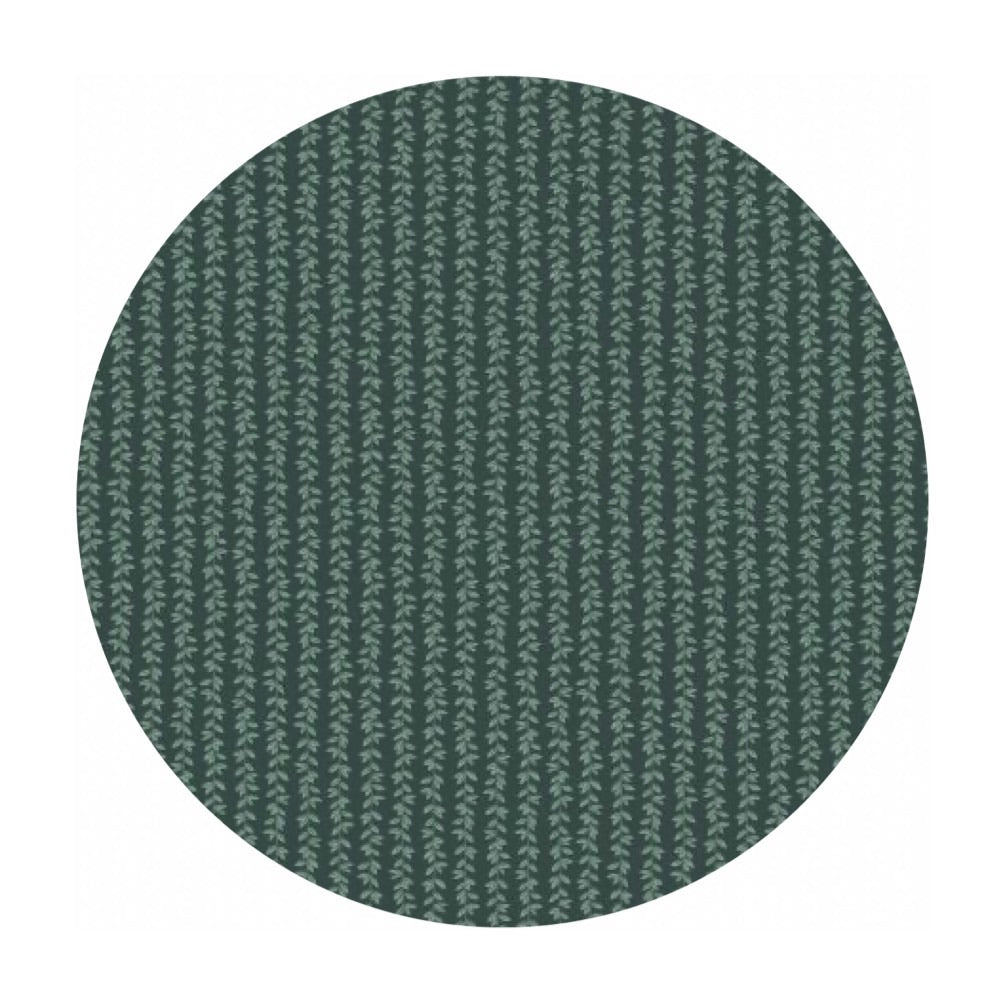 Laurel Stripe Cotton in Hunter - Strawberry Fields by Rifle Paper Co. - Cotton + Steel Fabrics