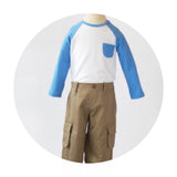 Field Trip Cargo Pants & Raglan T-Shirt Sewing Pattern for Boys & Girls (Sizes 6m-4 years) - Oliver + S Patterns