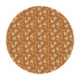 Bananas in Orange - Space Monkey Collection - Paintbrush Studio Fabrics