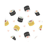 Maki Love in White - On a Roll Collection - Camelot Fabrics