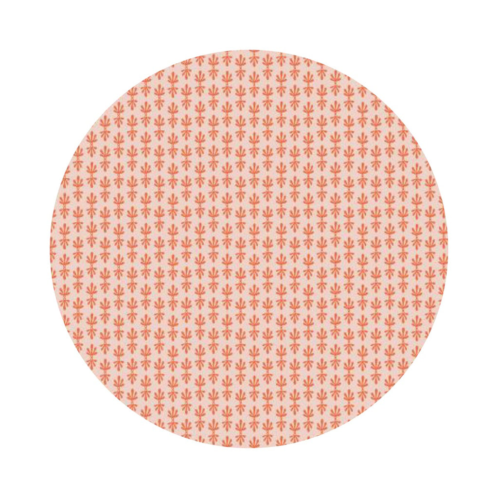 Petal in Orange Cotton - Camont Collection by Rifle Paper Co. - Cotton + Steel Fabrics