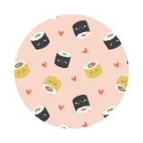 1.5 meters left! - Maki Love in Blush - On a Roll Collection - Camelot Fabrics