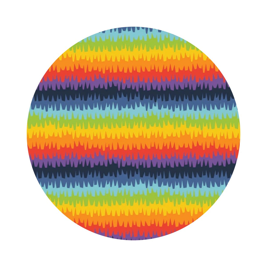 4.5 meters left! - Fringe Stripes - Taco 'bout It Collection - Camelot Fabrics