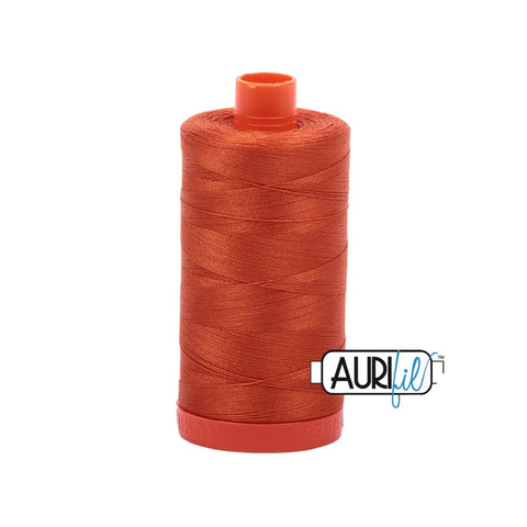 Aurifil Thread - 50wt Large Spool - 2240 Rusty Orange