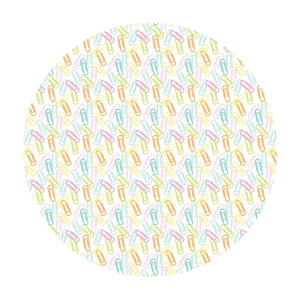 2 meters left! - Clip it White - Pen & Paper Collection - Blend Fabrics