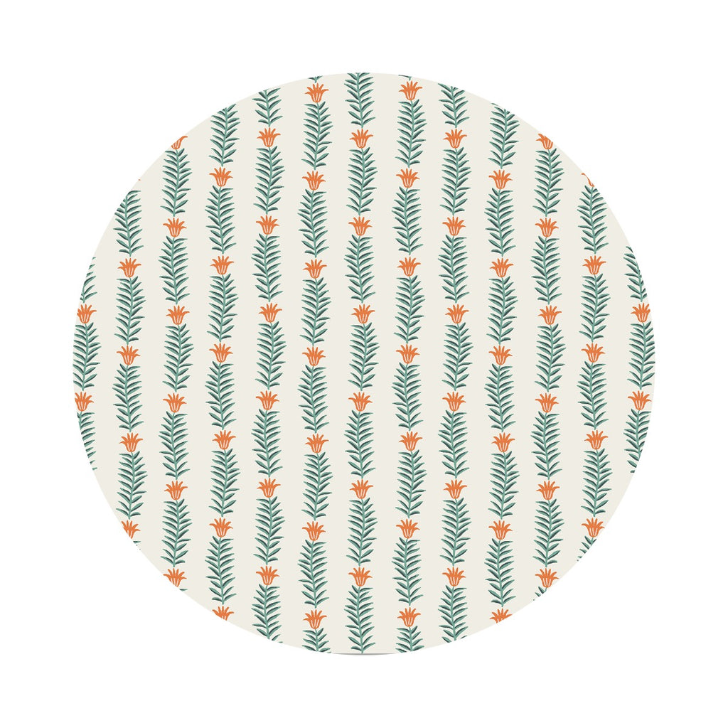 Eden in Red on Cream Cotton - Camont Collection by Rifle Paper Co. - Cotton + Steel Fabrics