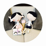 Doll Main Lavender - Olive & Oliver - Doll Fabric Cottons - Riley Blake Designs - Each Panel Makes 2 Dolls!