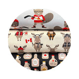 Maple Syrup on Black - Proudly Canadian Collection - Red Pine Designs for JN Harper