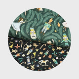 4 meters left! - Nutcracker Suite in Pine - Nutcracker Collection - Dear Stella Fabrics