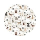 Pawsitively Adorable in Light Taupe - Pawsitively Adorable Collection - Camelot Fabrics