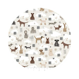 Pawsitively Adorable in Light Taupe - Pawsitively Adorable Collection - Camelot Fabrics