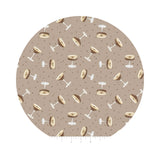 Espresso Martini Toss in Taupe - Tini Time Collection - Camelot Fabrics