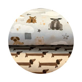 Pawsitively Adorable in Light Taupe - Pawsitively Adorable Collection - Camelot Fabrics