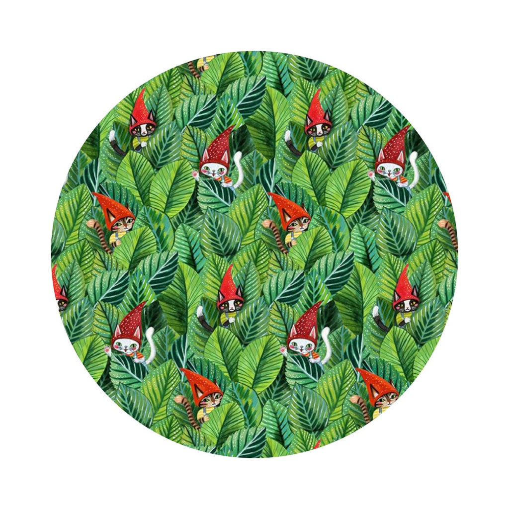 2 meters left! - My Gnomies - Somebunny to Love Collection - Dear Stella Fabrics