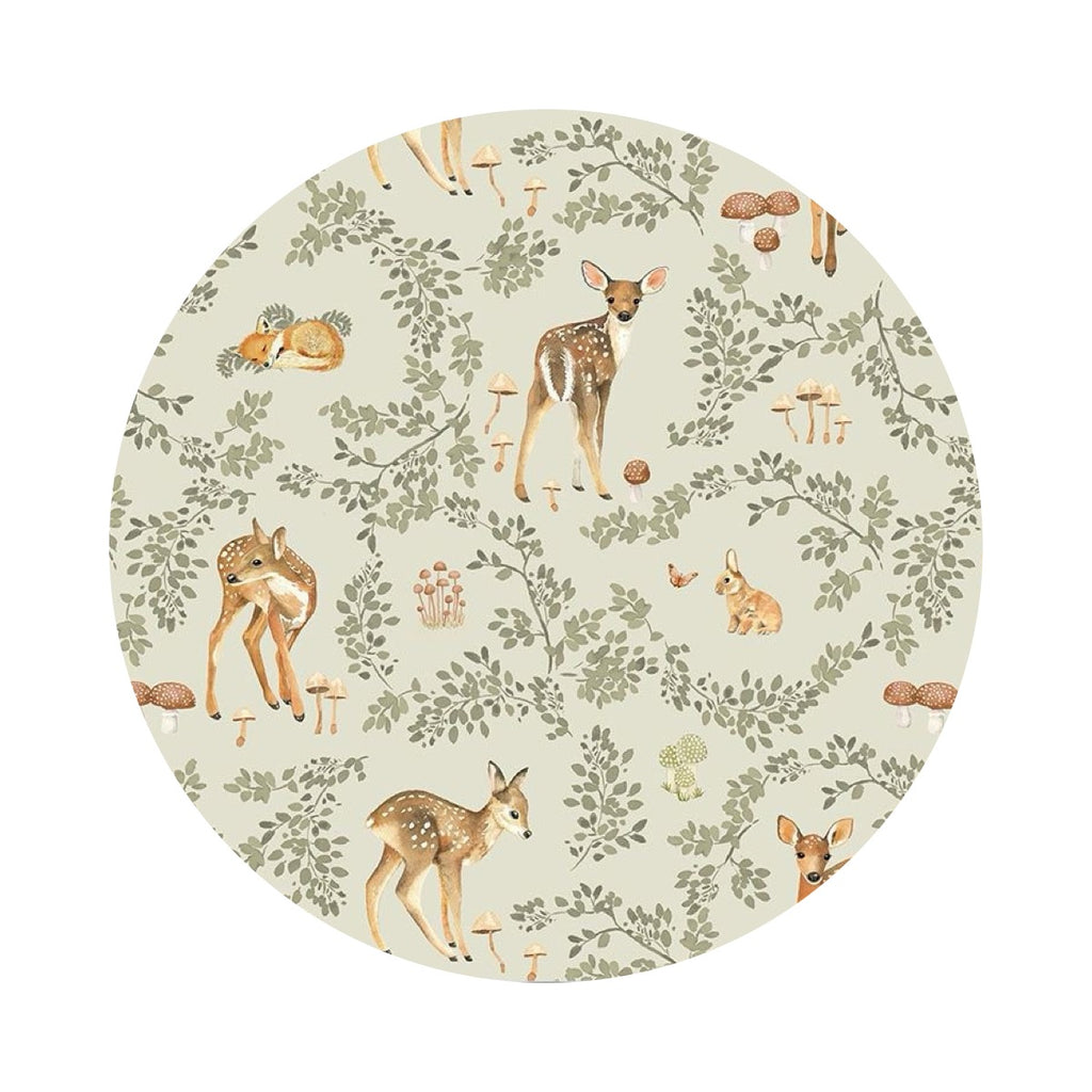 Seriously Doe in Glade - Moonflower Collection - Dear Stella Fabrics