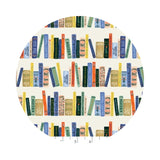 Book Club in Cream Metallic - Curio by Rifle Paper Co. - Cotton + Steel Fabrics