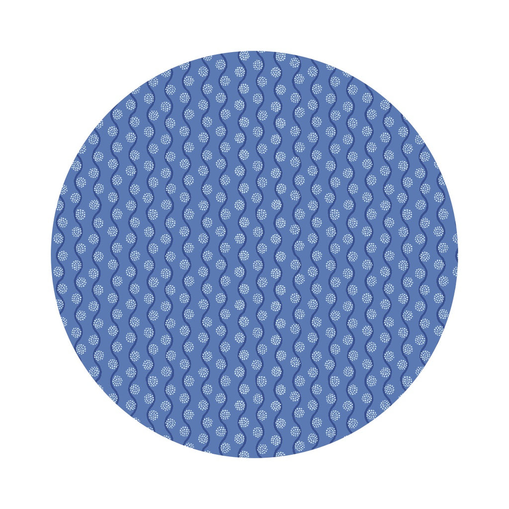 Thistle in Blue - Curio by Rifle Paper Co. - Cotton + Steel Fabrics