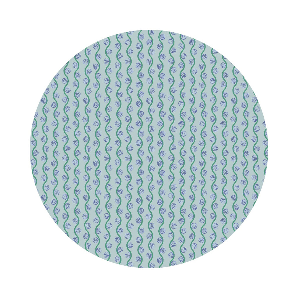 Thistle in Mint - Curio by Rifle Paper Co. - Cotton + Steel Fabrics