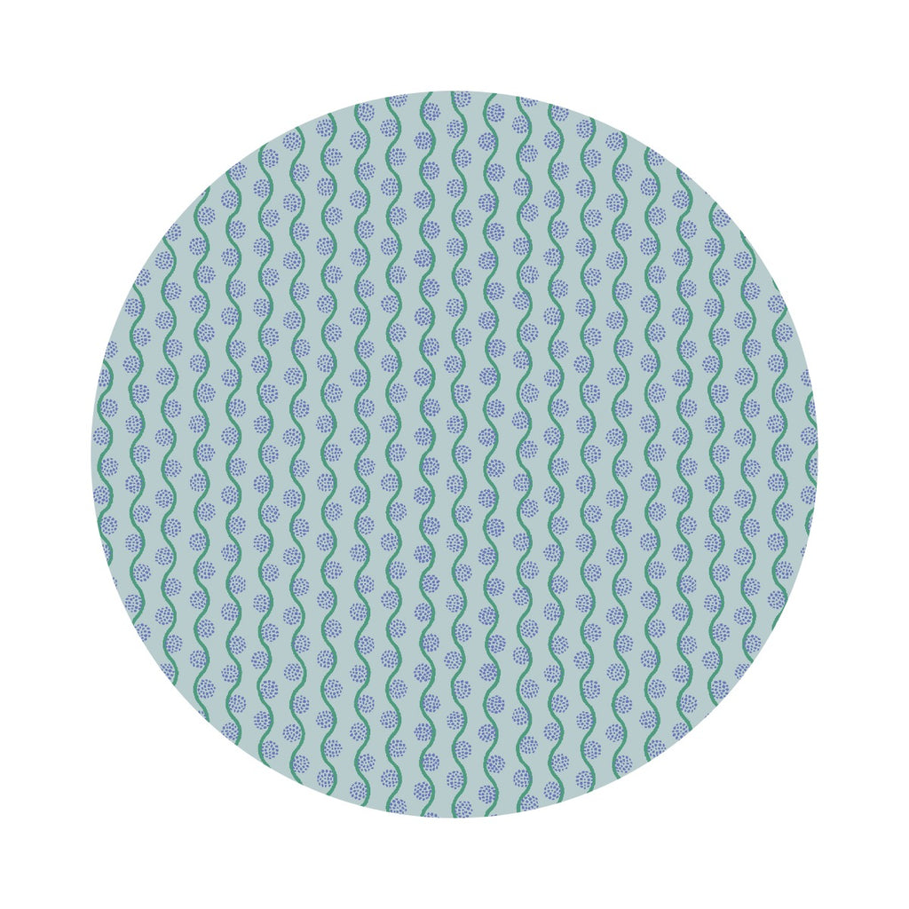 Thistle in Mint - Curio by Rifle Paper Co. - Cotton + Steel Fabrics