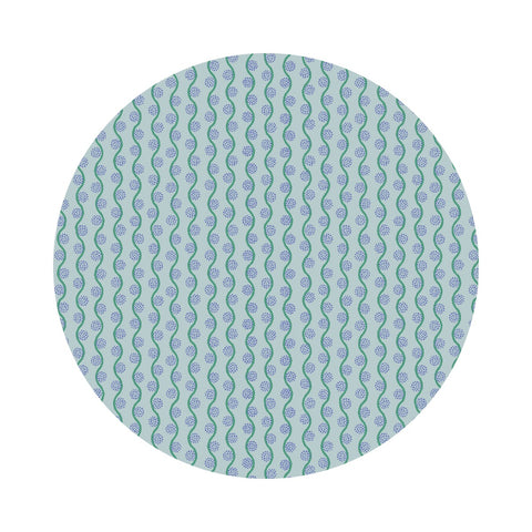 Thistle in Mint - Curio by Rifle Paper Co. - Cotton + Steel Fabrics