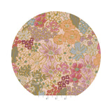 Mimi in Plum Metallic Canvas - English Rose Collection by Rifle Paper Co. - Cotton + Steel Fabrics