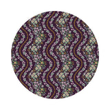 Wildwood Vines in Aubergine with Gold Metallic - Dahlia Collection by Rifle Paper Co. - Cotton + Steel Fabrics