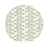 Climbing Vines in Cream Metallic - Dahlia Collection by Rifle Paper Co. - Cotton + Steel Fabrics