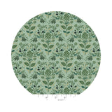 Artichoke in Sage Metallic - Dahlia Collection by Rifle Paper Co. - Cotton + Steel Fabrics