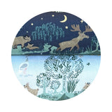 Forest Toile in Seafoam - Forest Fable Collection - Dear Stella Fabrics (Copy)