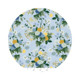 Dahlia in Blue - Dahlia Collection by Rifle Paper Co. - Cotton + Steel Fabrics