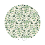 Artichoke in Cream Metallic - Dahlia Collection by Rifle Paper Co. - Cotton + Steel Fabrics