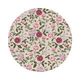 Roses in Plum Cotton - English Rose Collection by Rifle Paper Co. - Cotton + Steel Fabrics